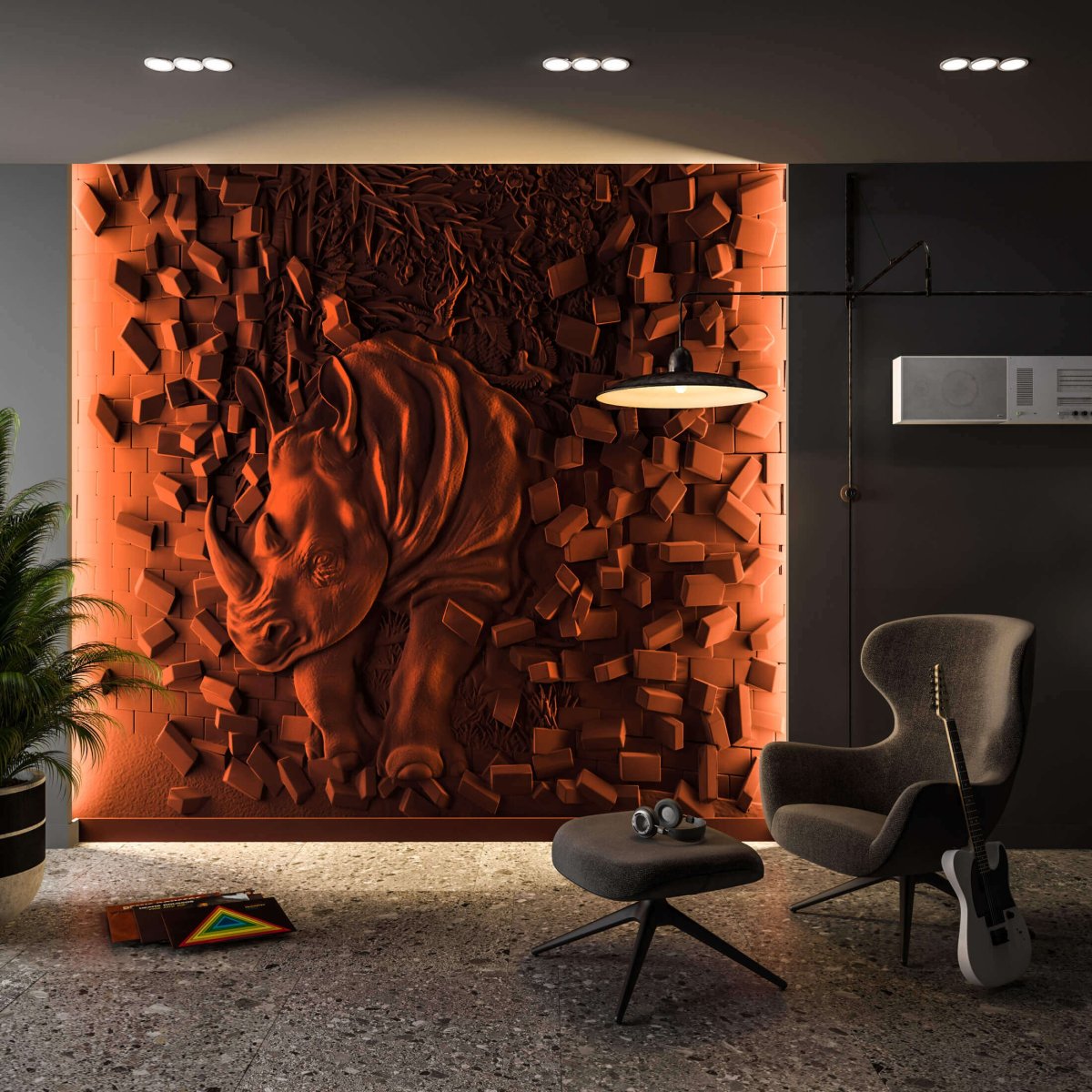 Барельеф Decoline