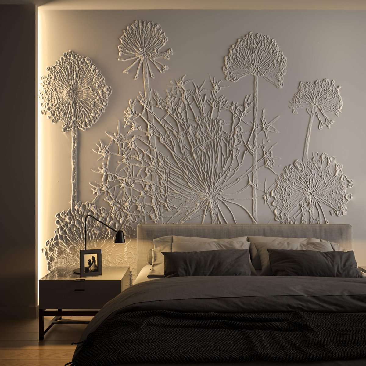 Гипсовое панно на стену