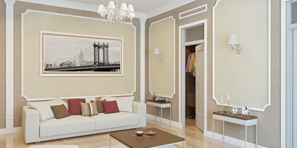 Молдинги для стен