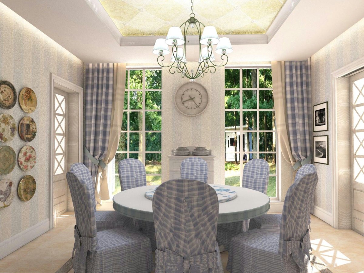 Столовая в стиле Прованс