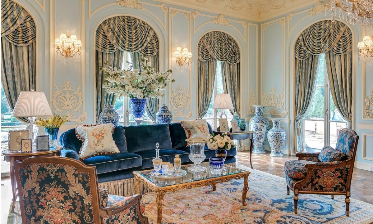 Интерьер домов в стиле французского классицизма