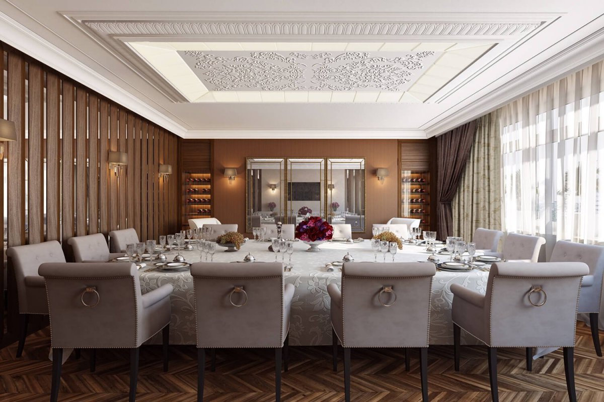 Ресторан в стиле Неоклассика
