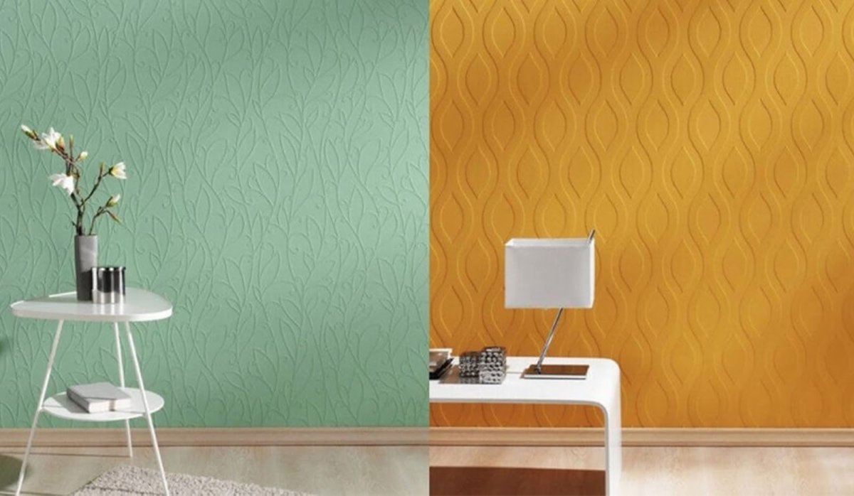 Стеклообои в интерьере