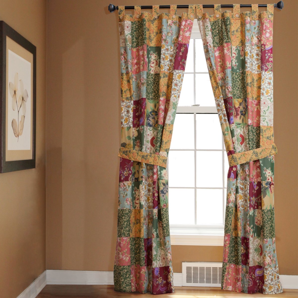 Занавески пэчворк