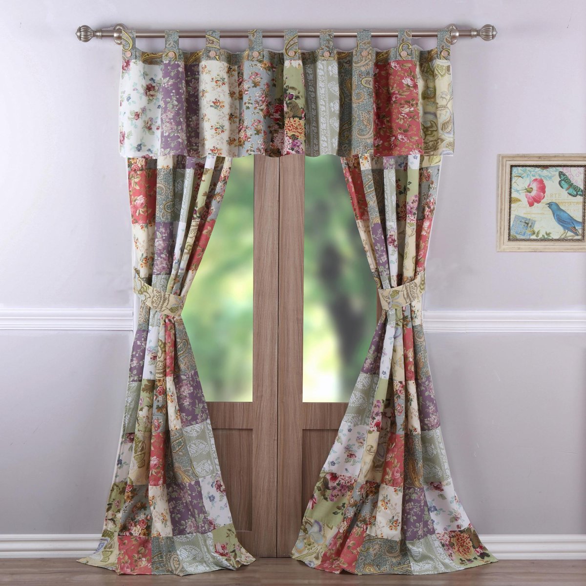 Занавески пэчворк