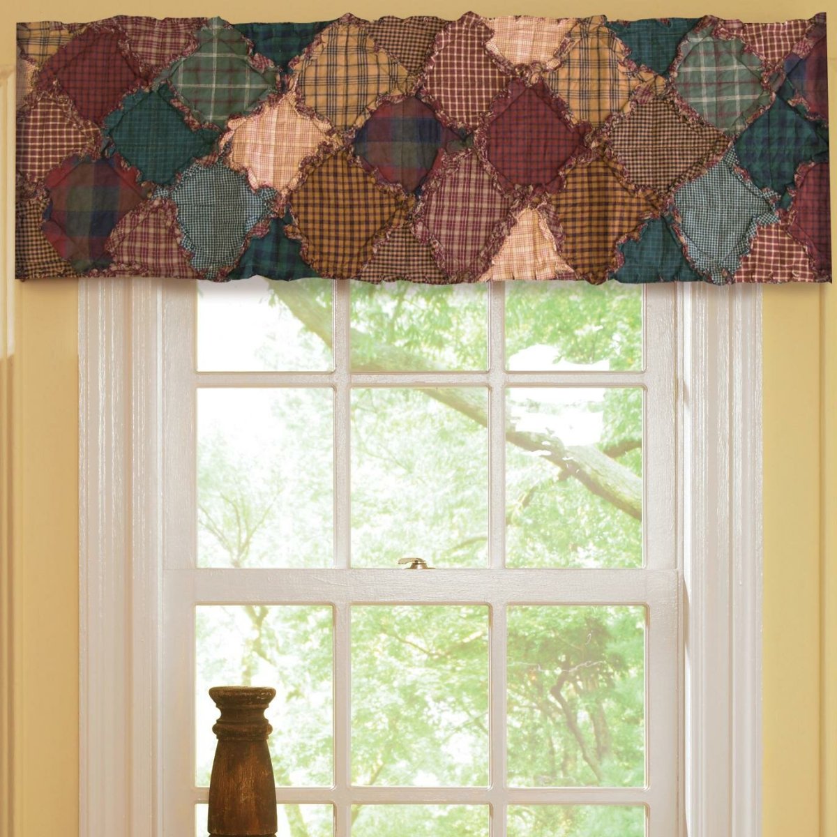 Шторы в стиле пэчворк