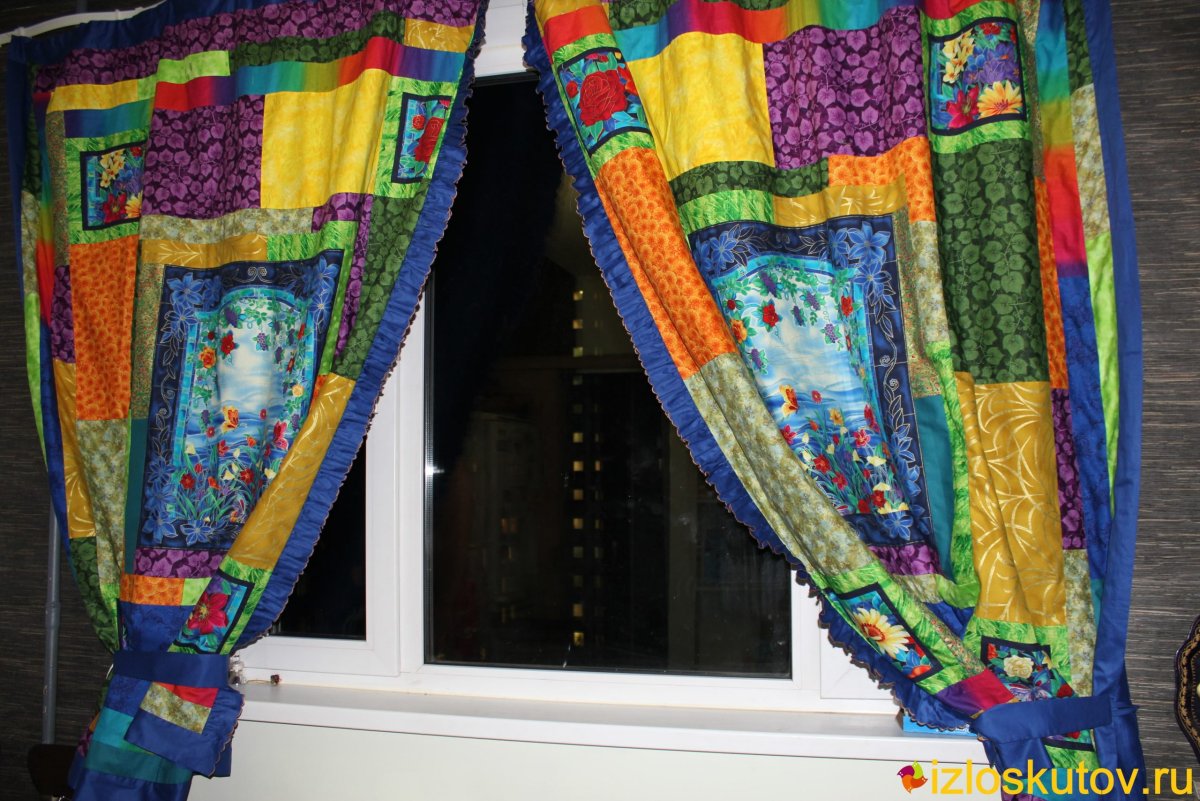 Лоскутные шторы