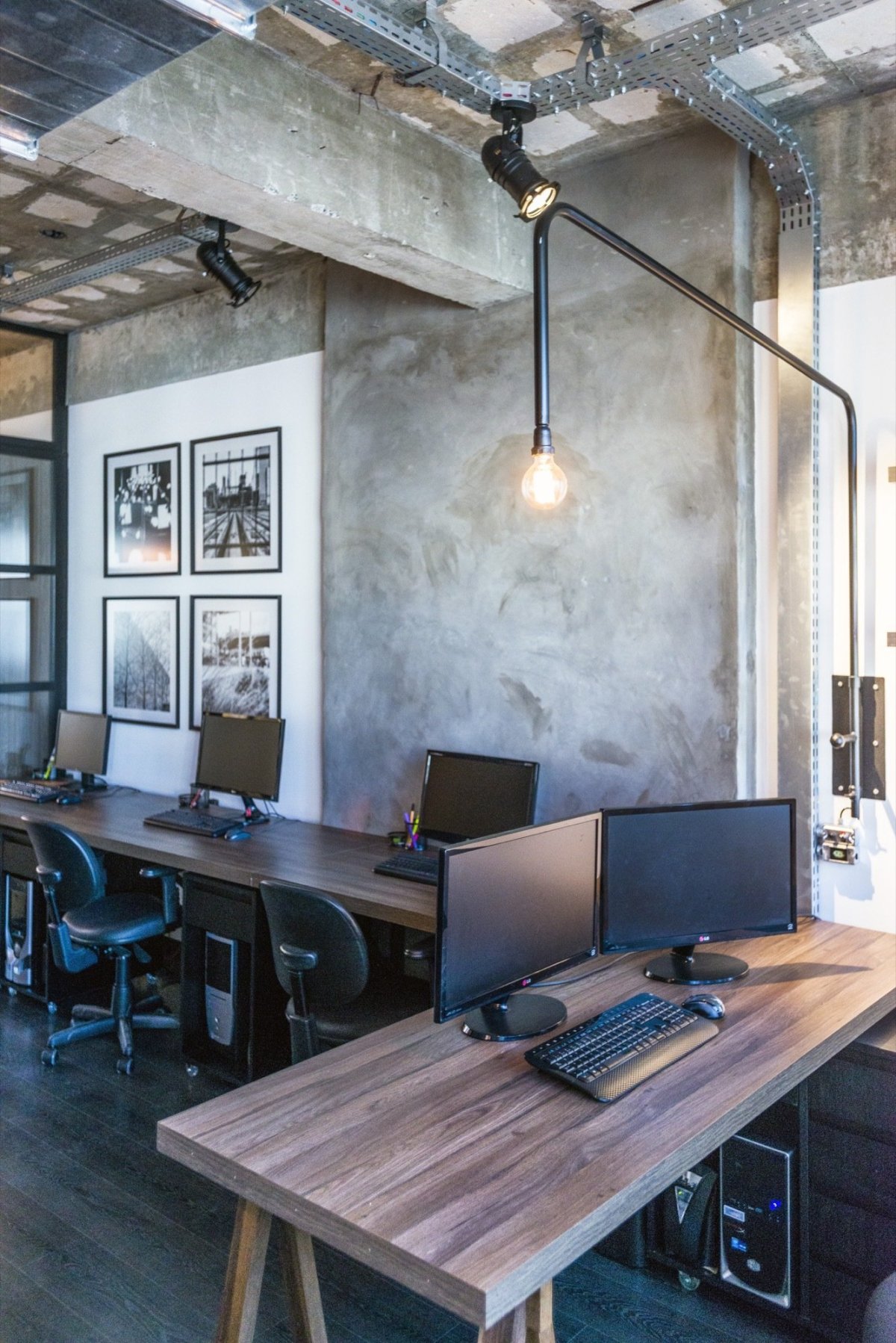 Офис в стиле лофт