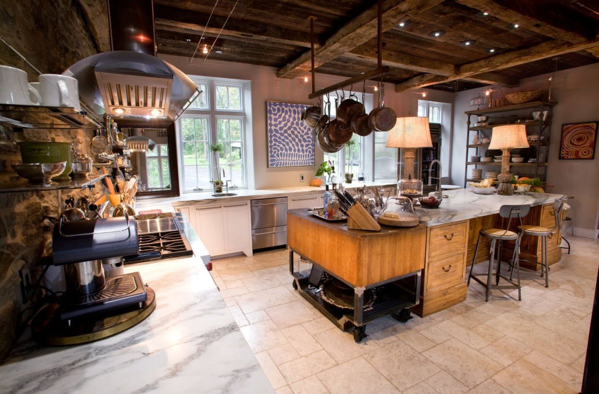 Кухня в стиле лофт панк Индастриал