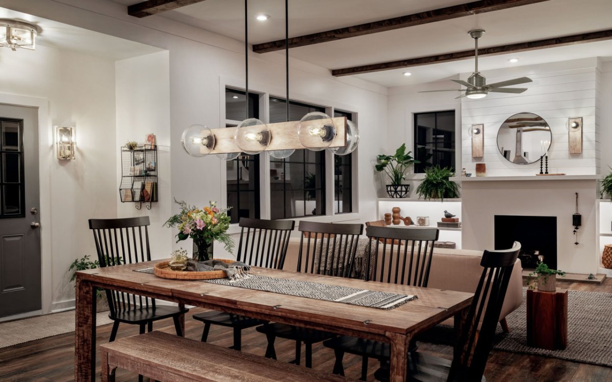 Morice 13.5 in 3 Light Bronze Modern Farmhouse