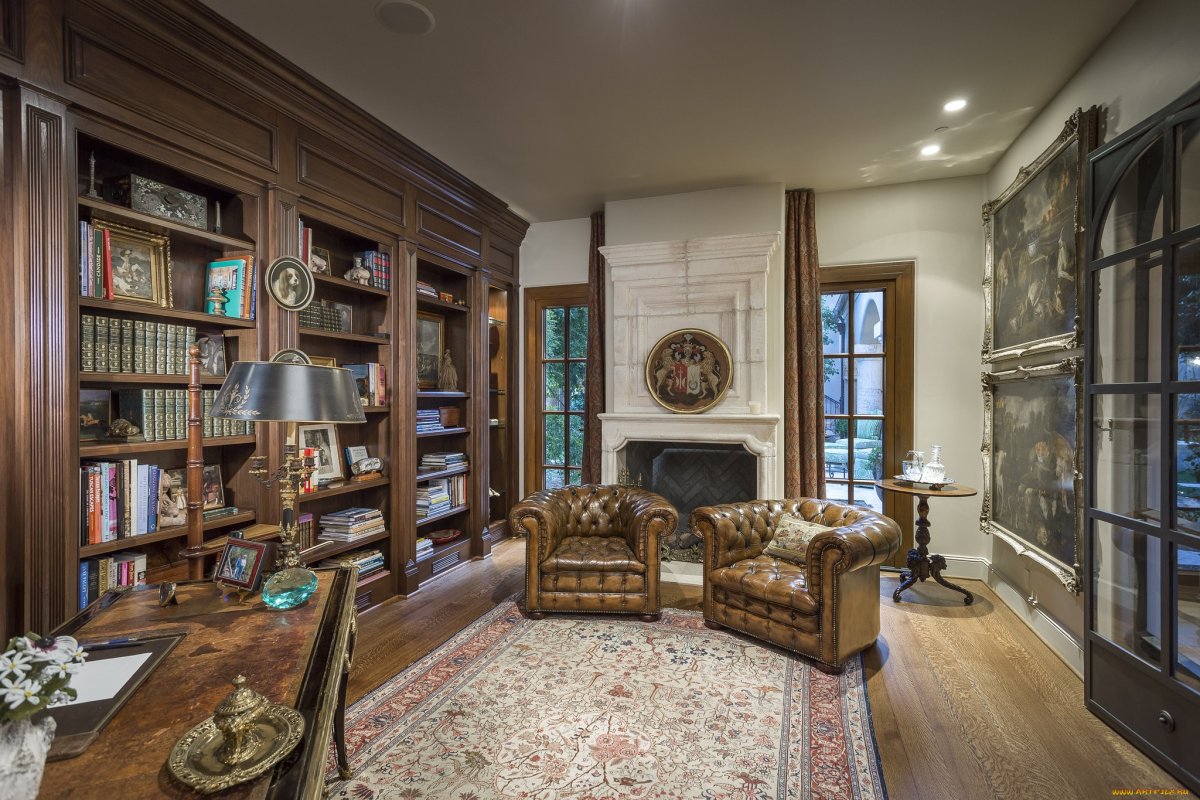 Английский стиль в интерьере