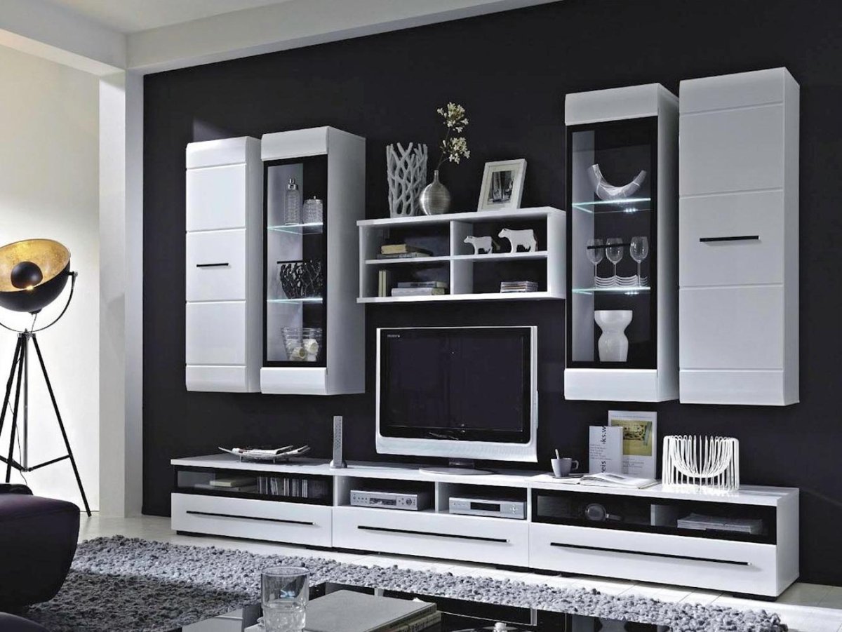 Гостиная лазурит Летиция белая