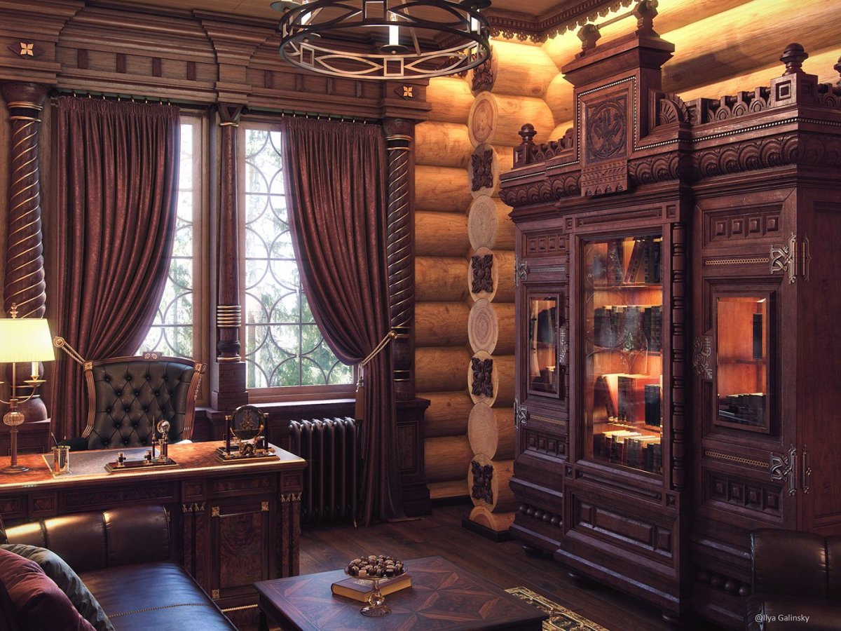 Интерьер а-ля рюс