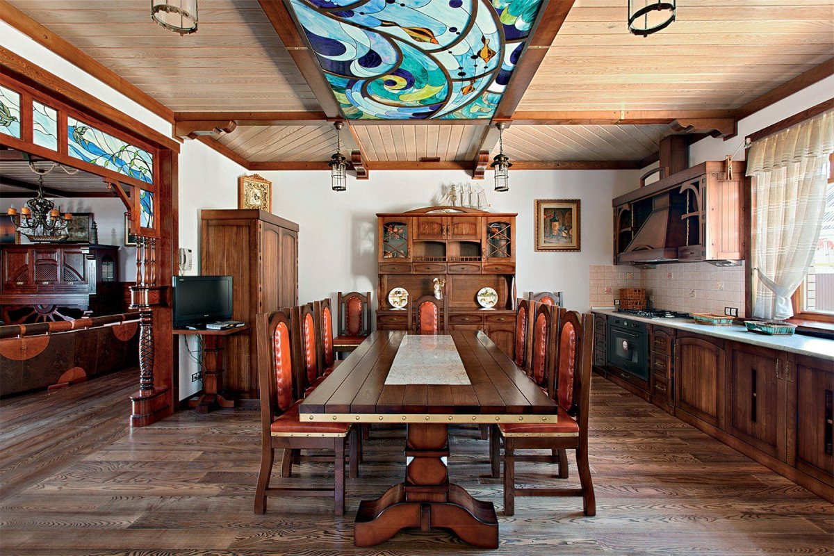 Кухня в Корабельном стиле