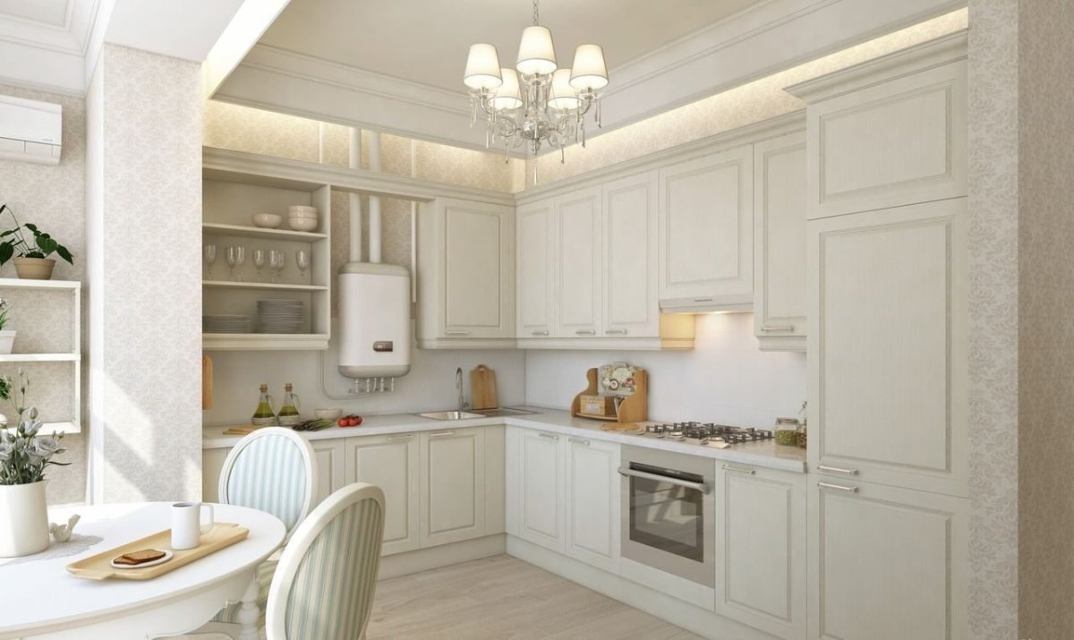 Кухня Неоклассика 2022 белая