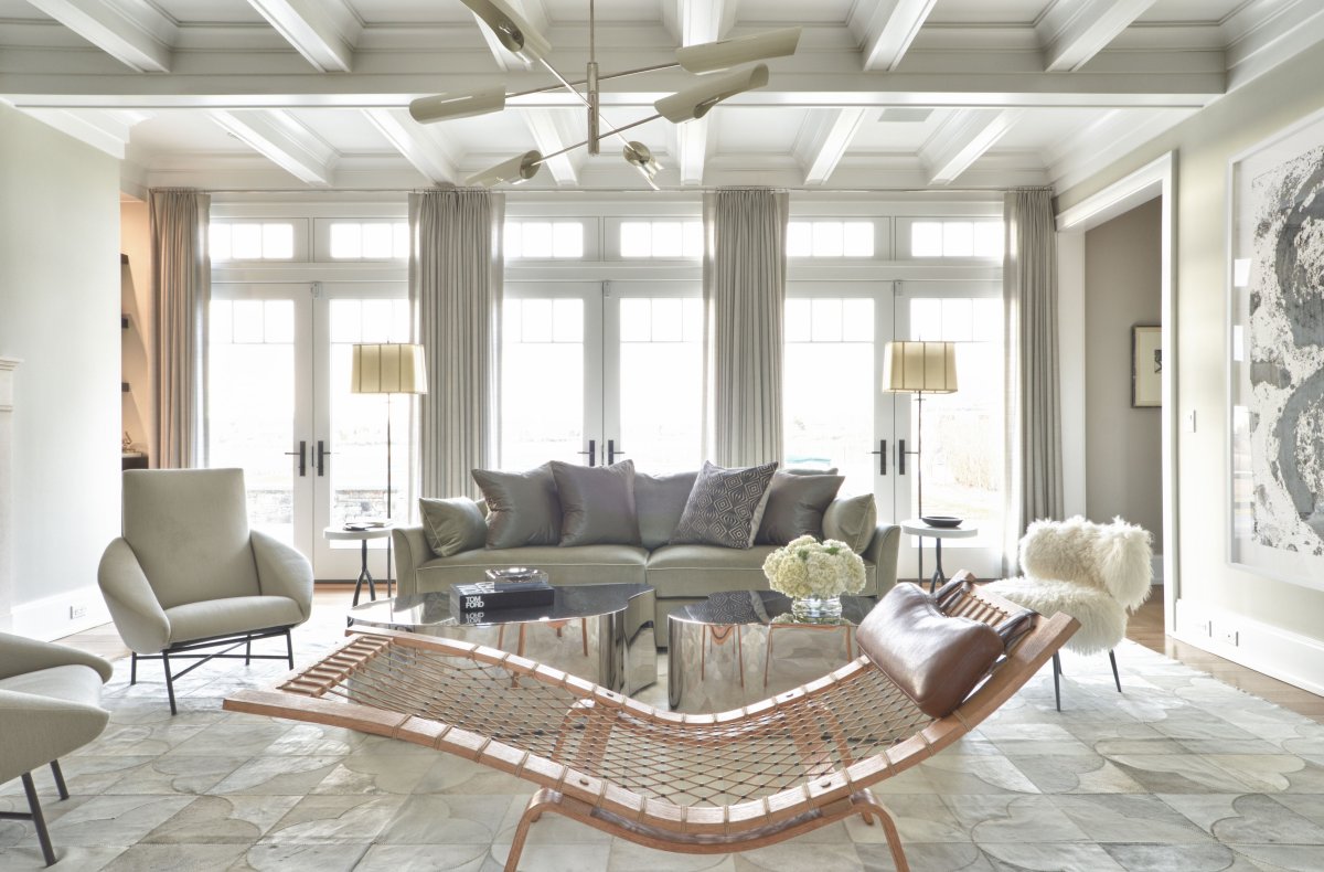 Ковёр в стиле Хэмптонс