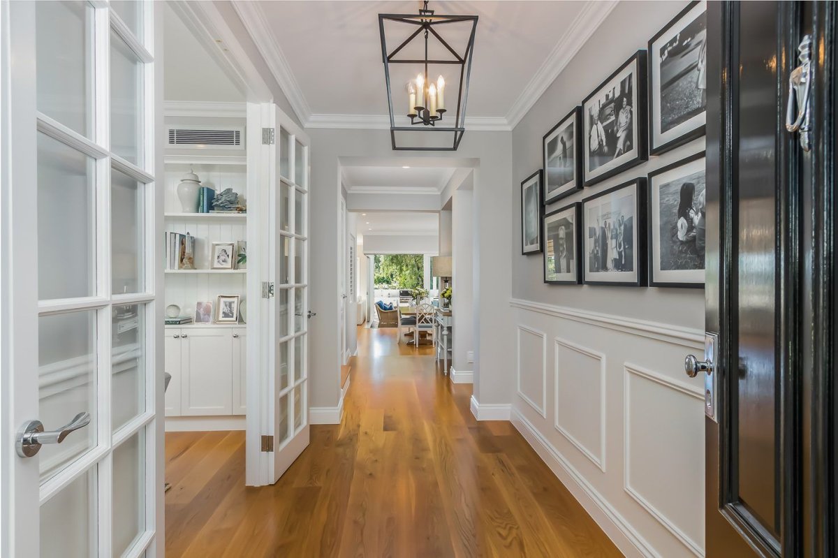 Прихожая в стиле Хэмптонс