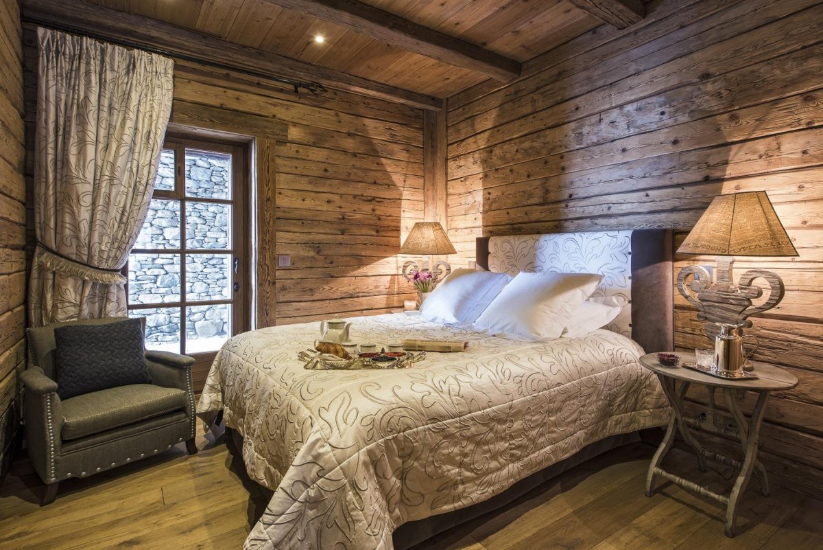 Спальня в русском стиле