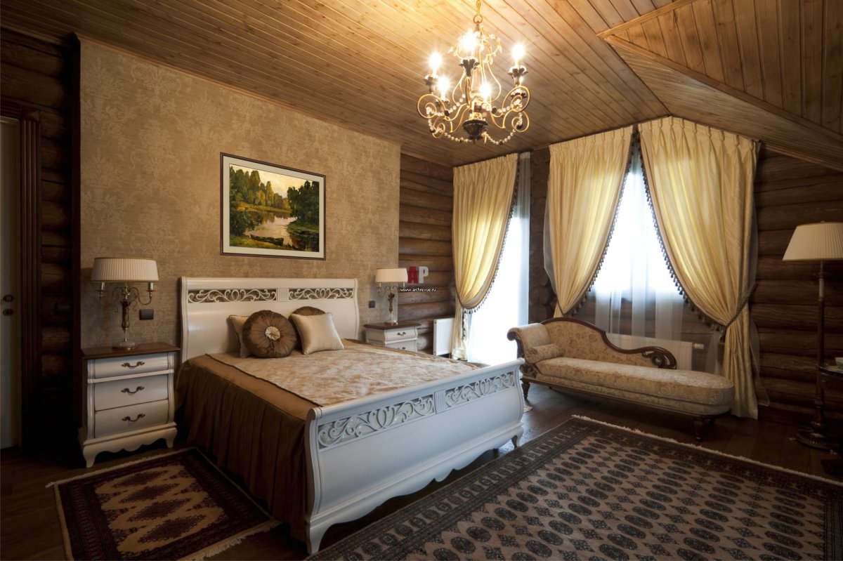 Спальня стиль Шале+ Прованс
