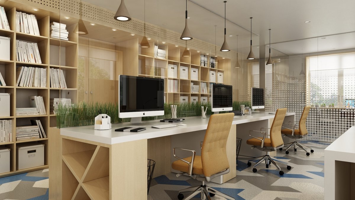 Стильные офисы интерьер