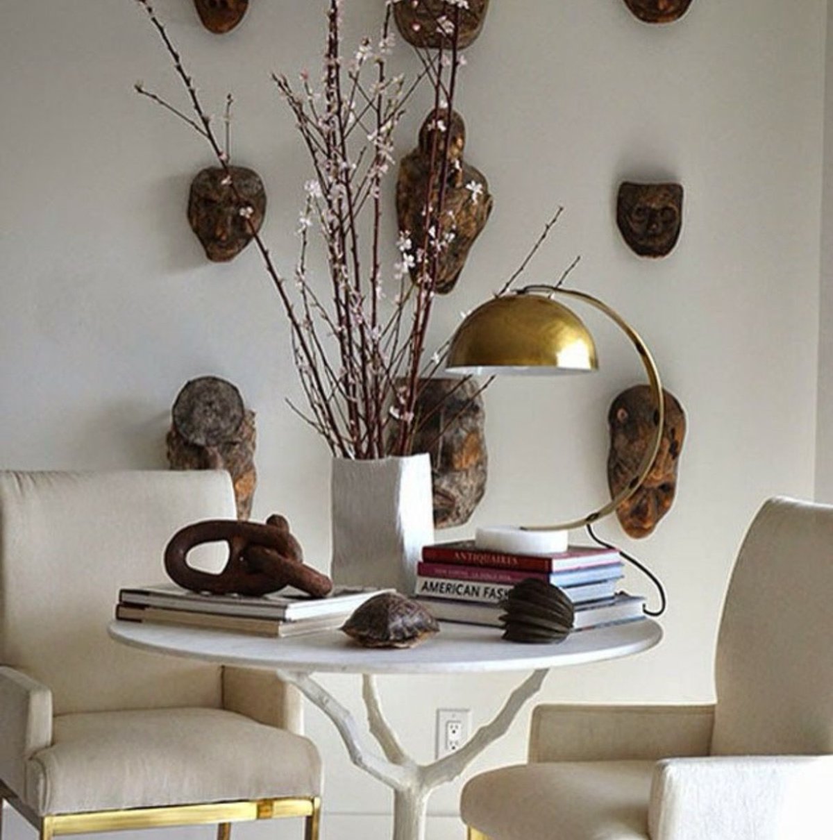 Африканские предметы интерьера