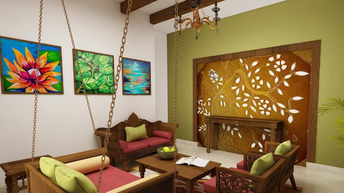 Офис в индийском стиле