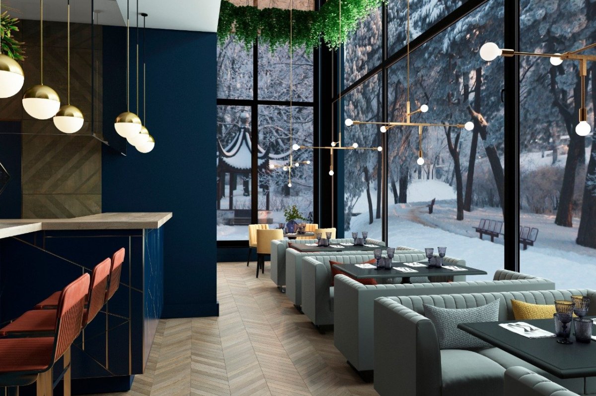 Дизайнерские проекты кафе