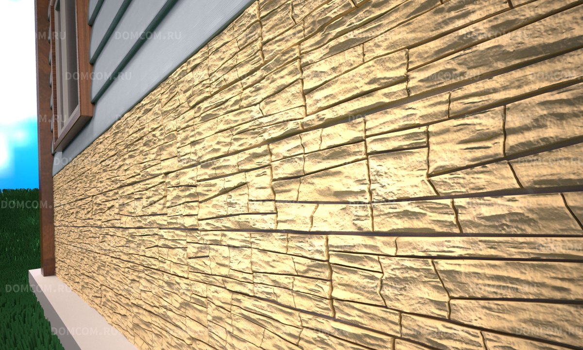 Фасадная панель Альта-профиль каньон Канзас