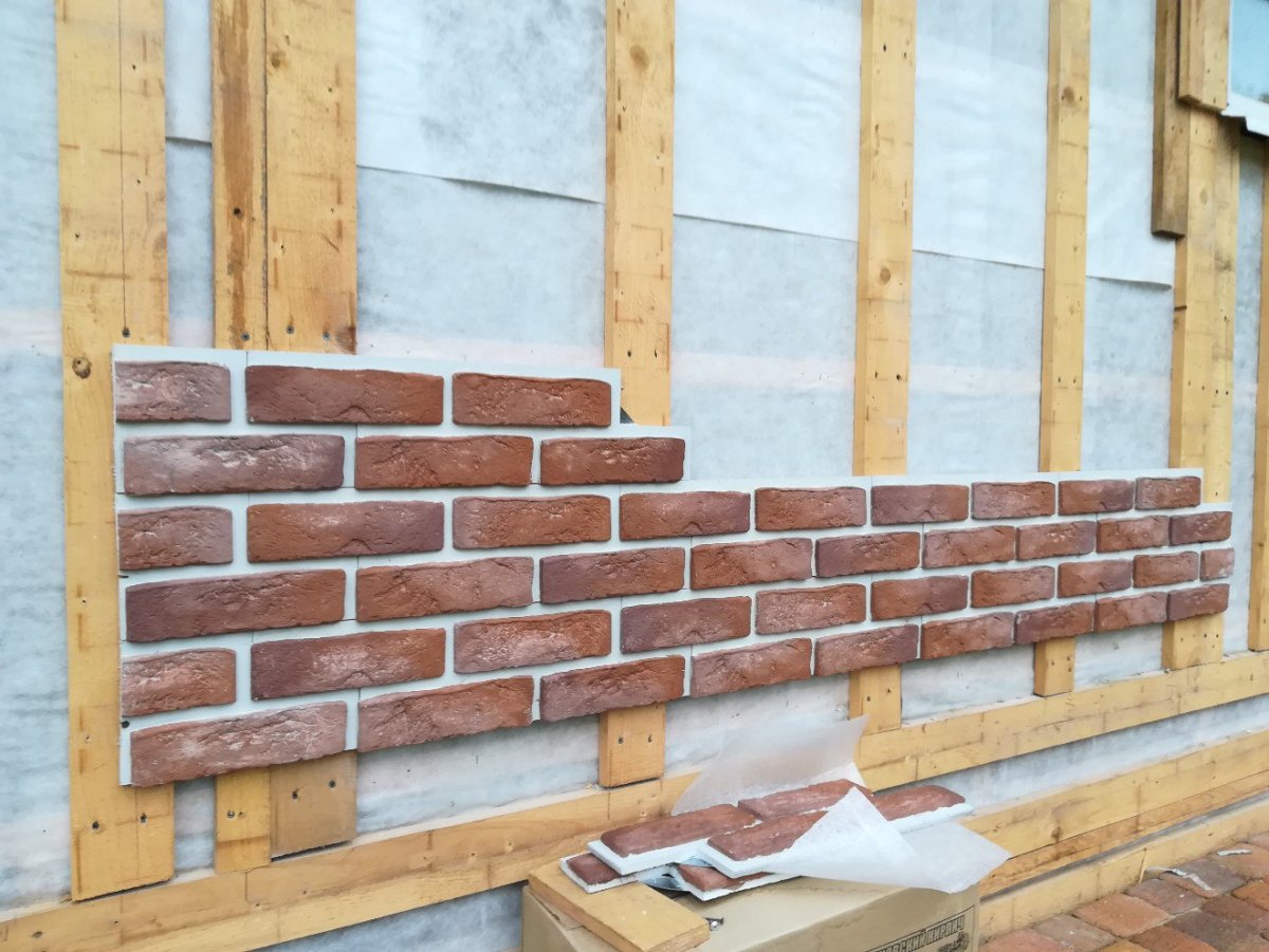 Каньон фасадная плитка монтаж