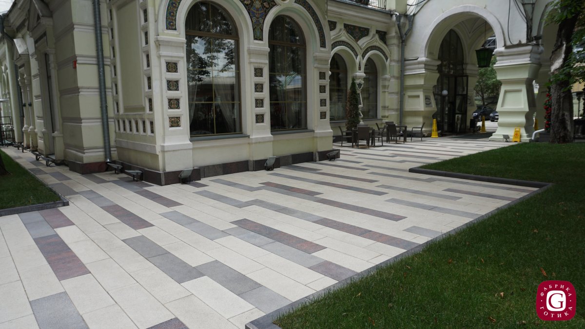 Фабрика Готика тротуарная плитка