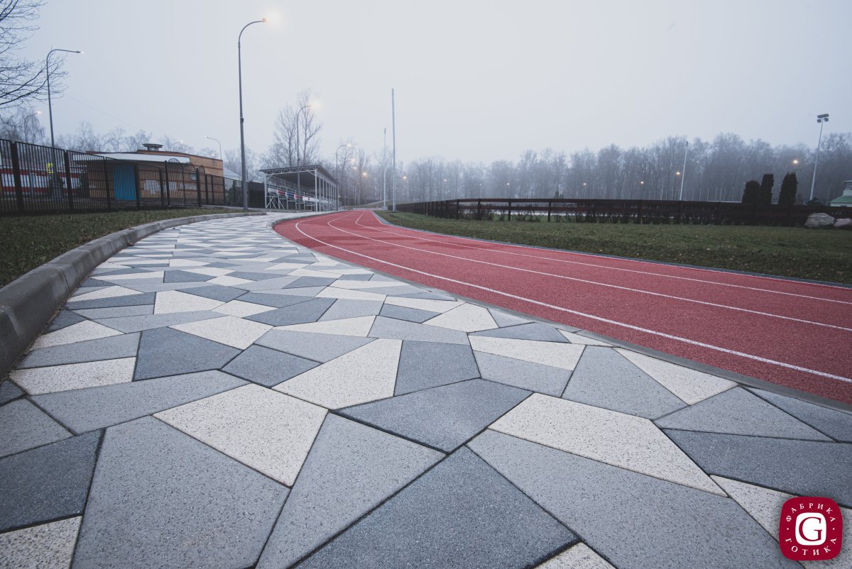 Тротуарная дорожка плитка Готика