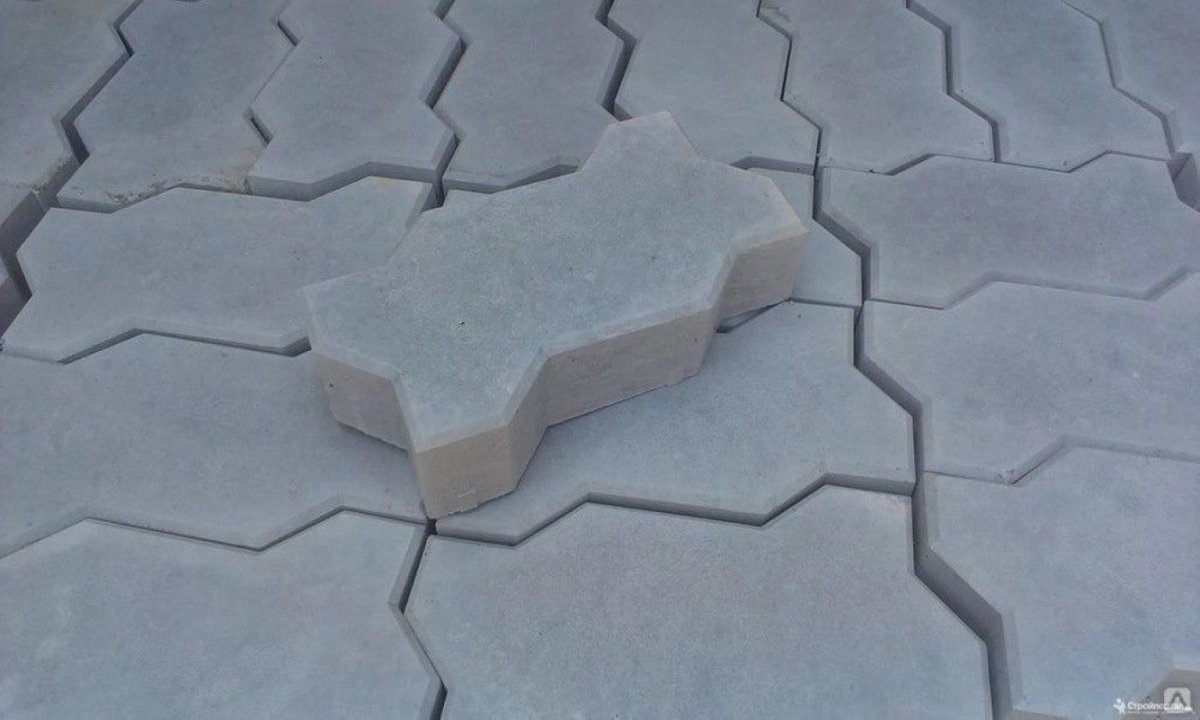 Брусчатка волна серая(40шт=1м2)