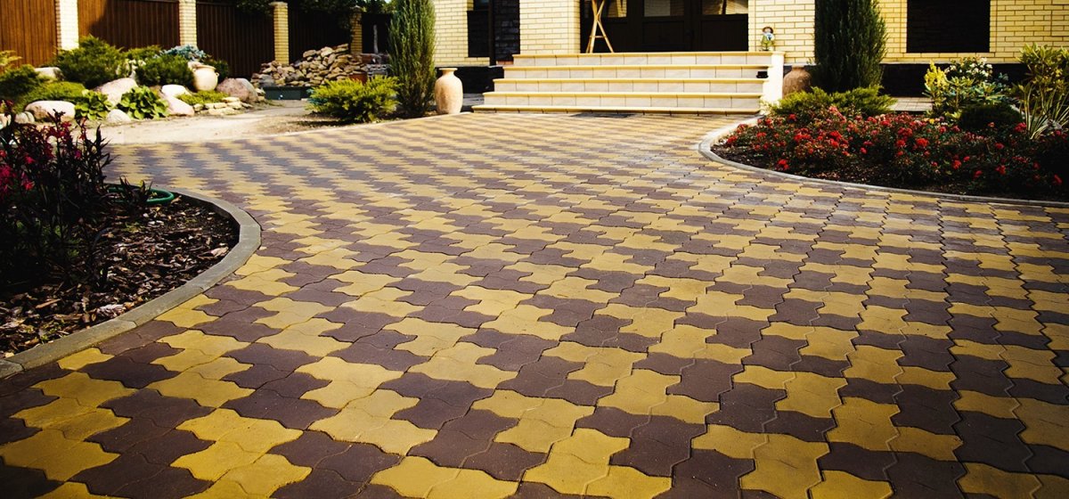 Плитка во двор