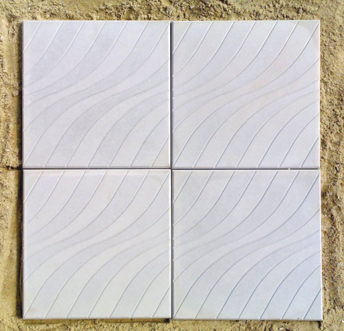 Тротуарная плитка волна 30 30