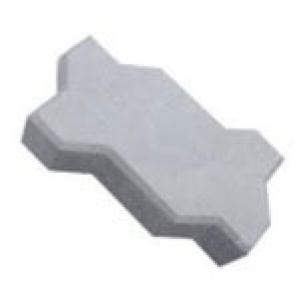 Фигурная бетонная тротуарная плита (1ф 16-8)