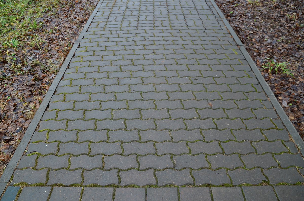 Тротуарная плитка для дорожек волна