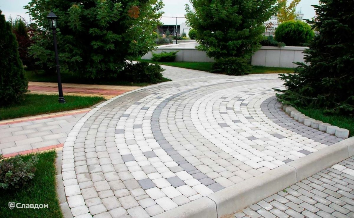 Брусчатка классика серая