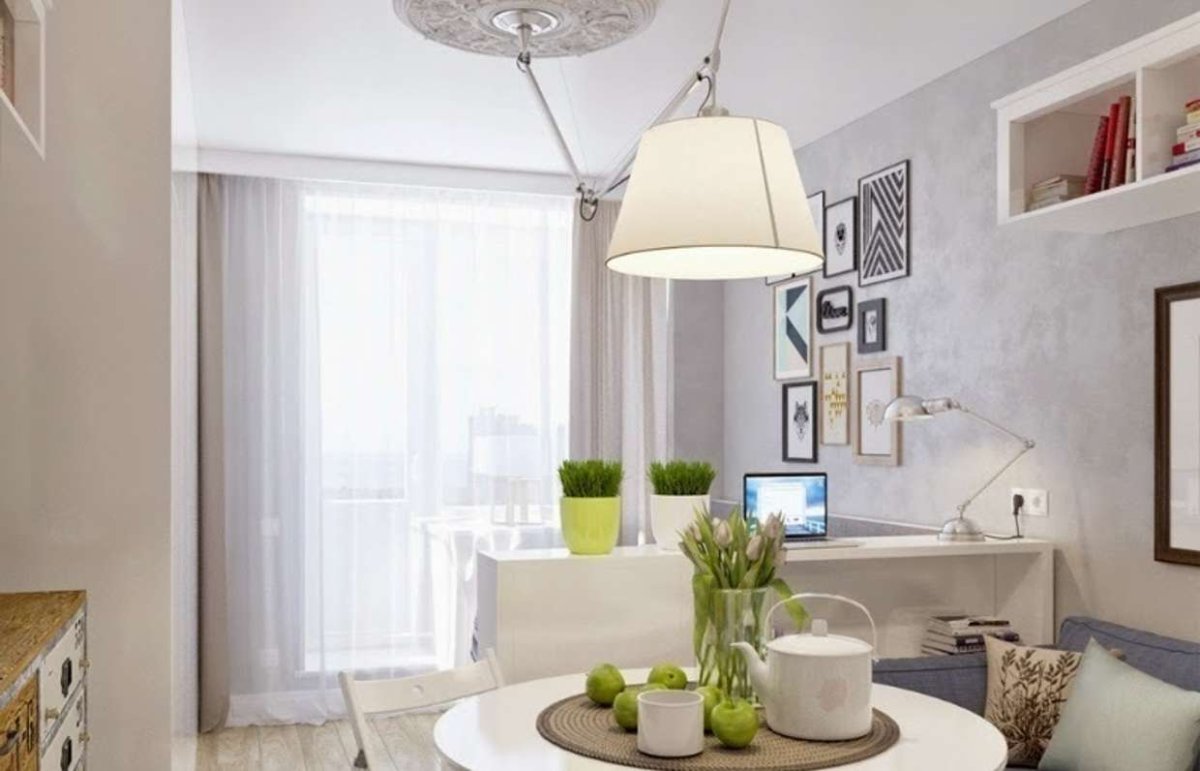 Интерьер студии 25 кв.м