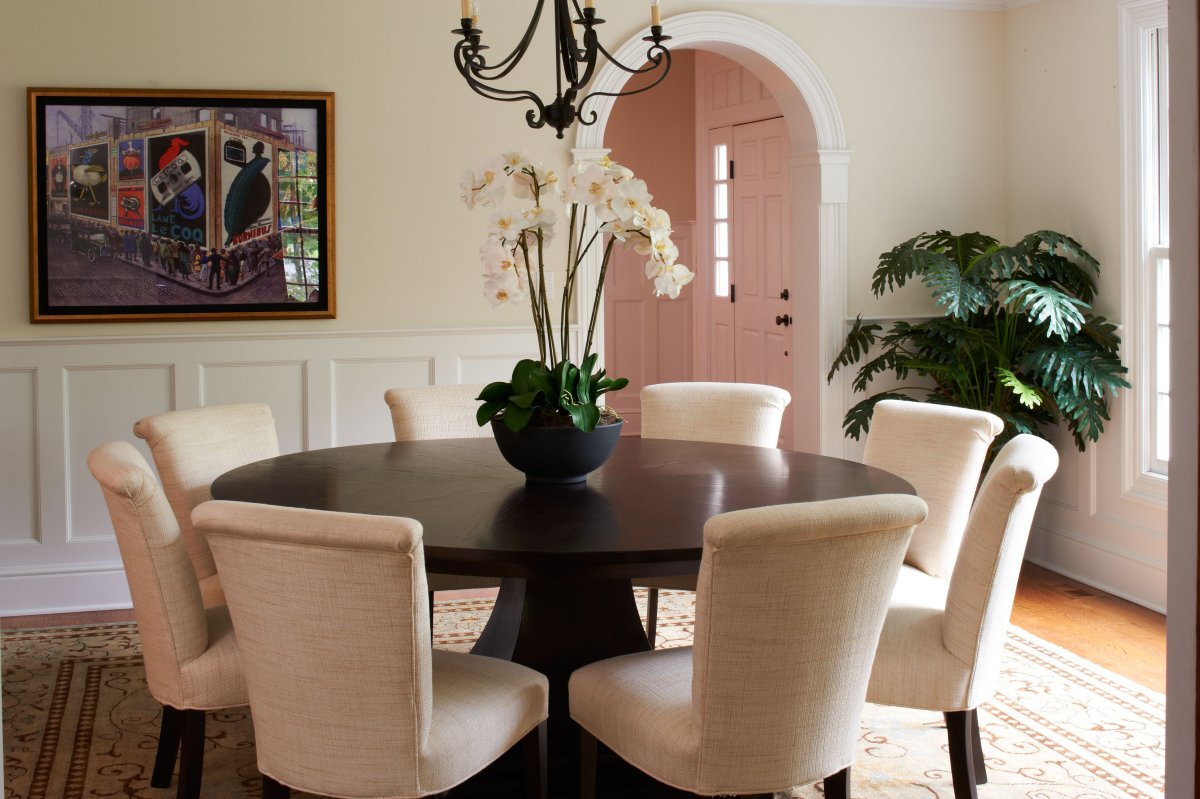 Armchair and Table Interiors