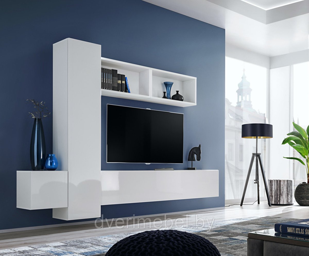Стенка под телевизор в современном стиле