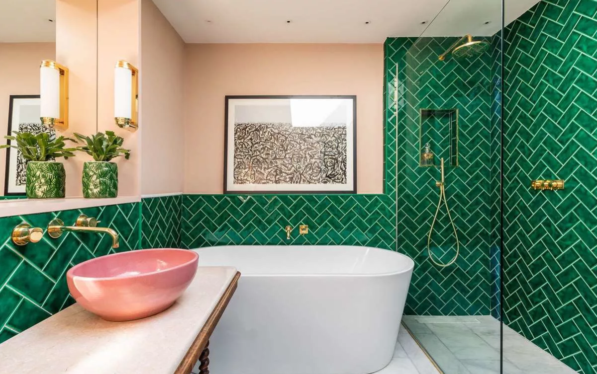 Плитка Malahit Изумрудная