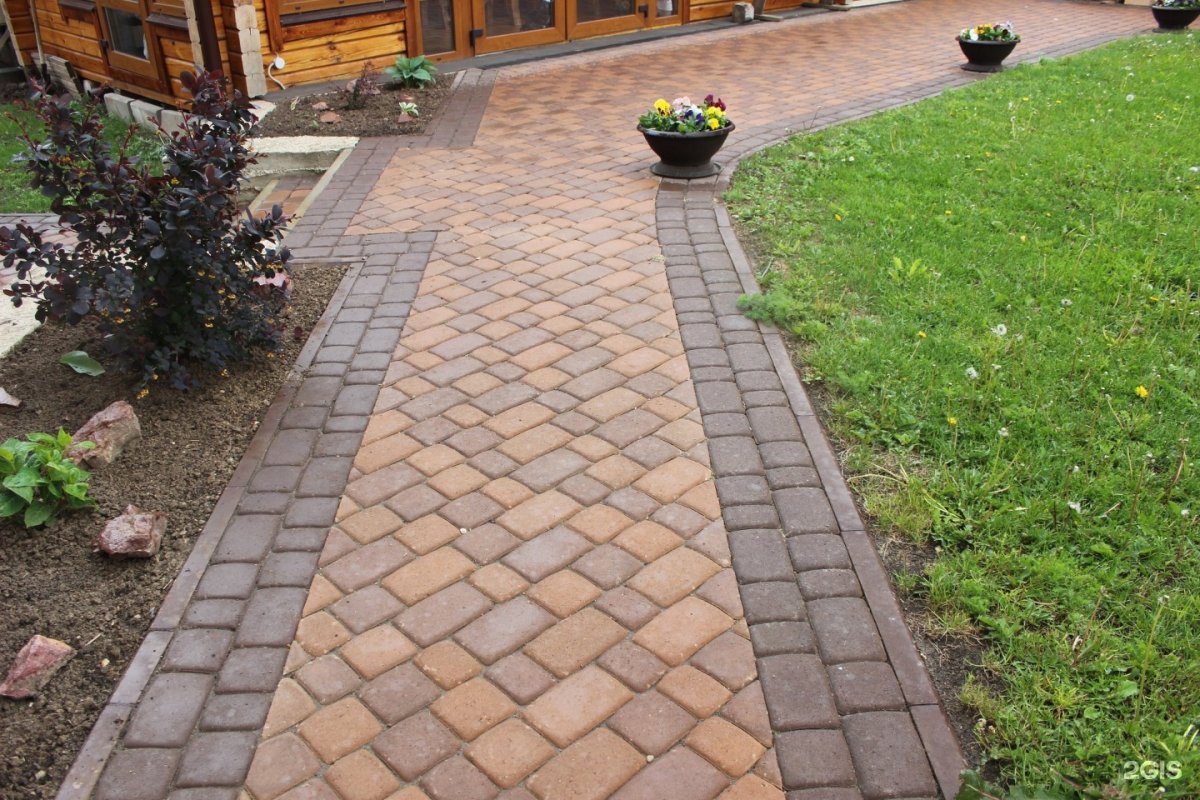 Укладка брусчатки новый город