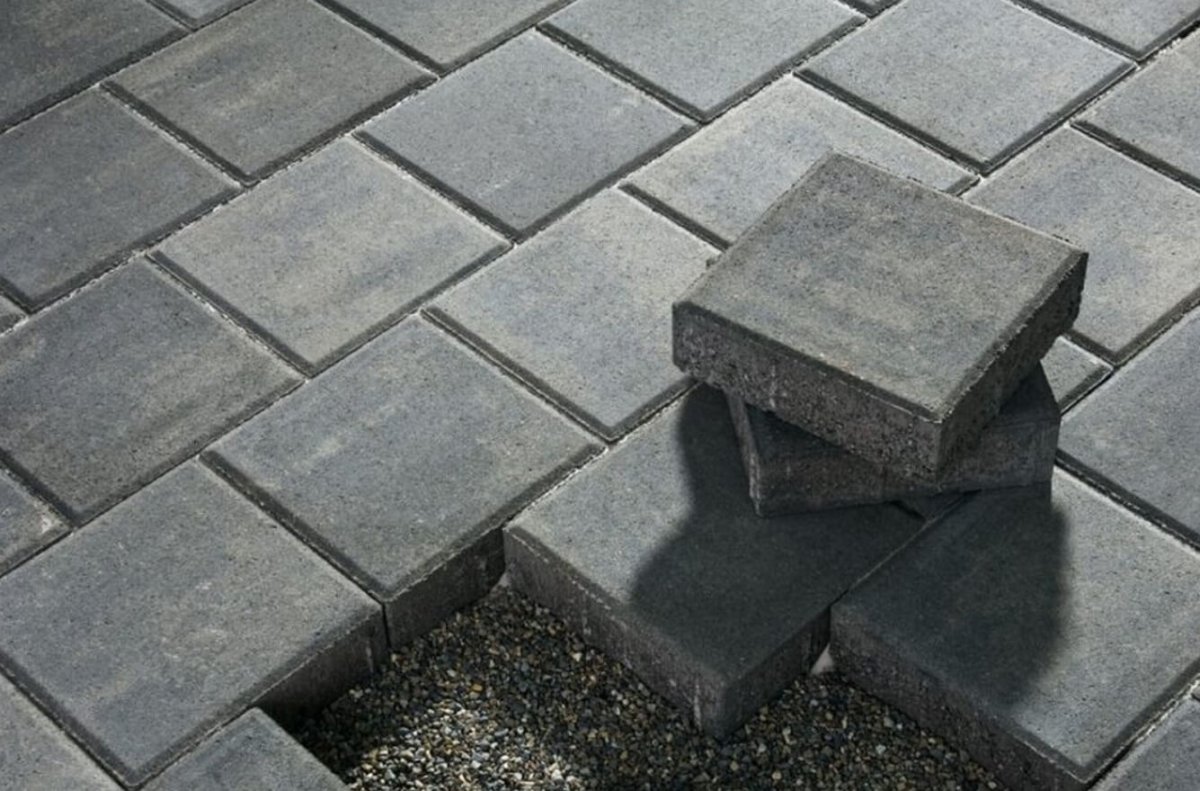 Тротуарная плитка квадрат 100х100х60