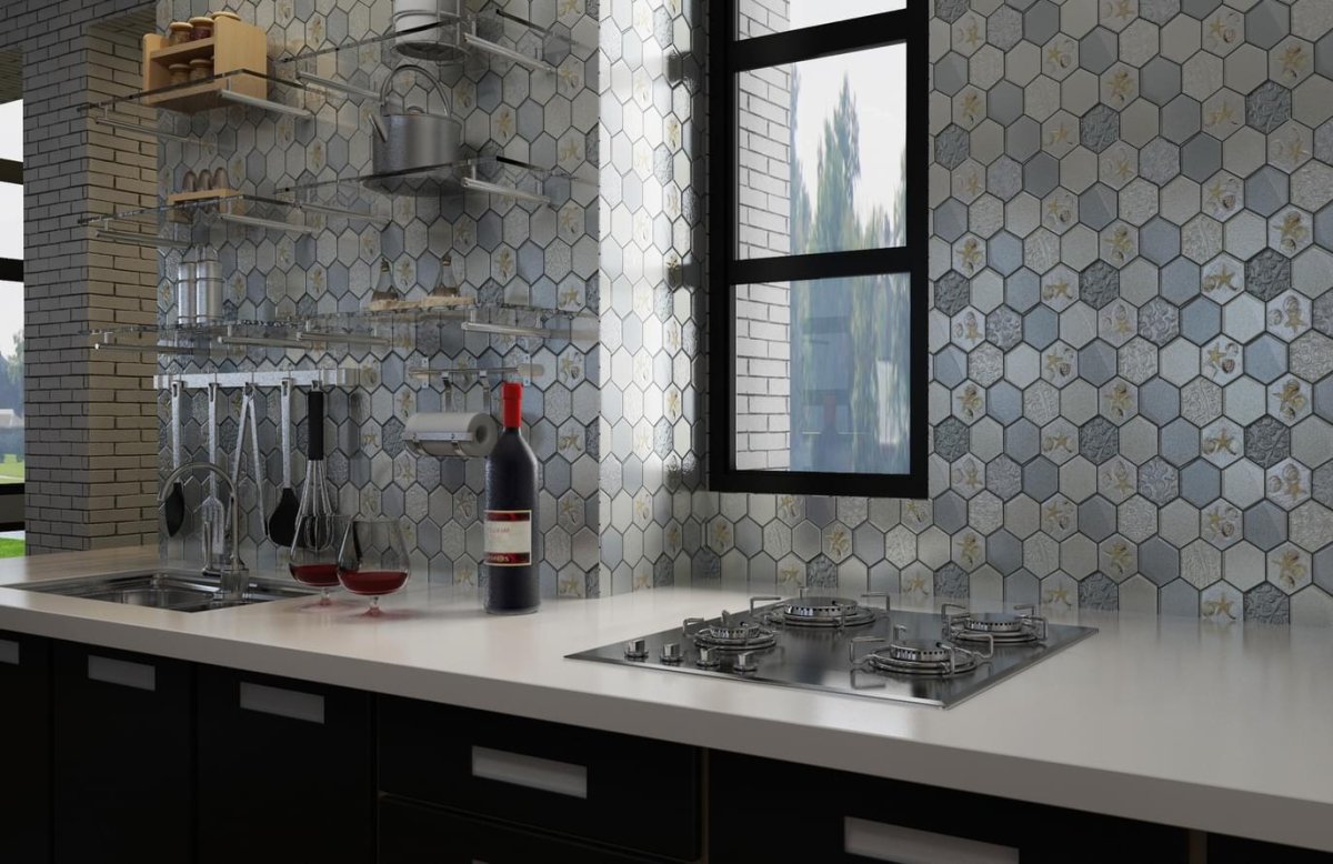 Мозаика керамическая Grey Olmeto