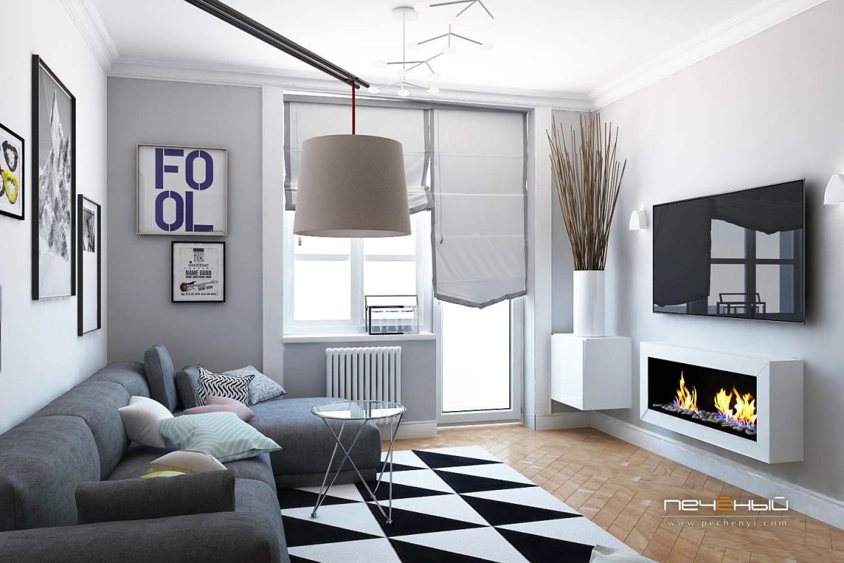 Стиль Сканди 2020 гостиная