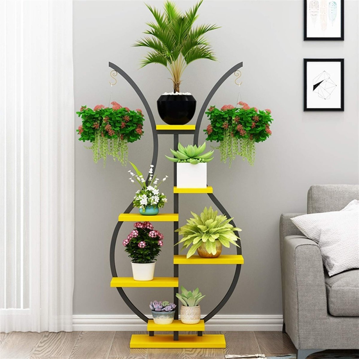 Необычные полки для цветов