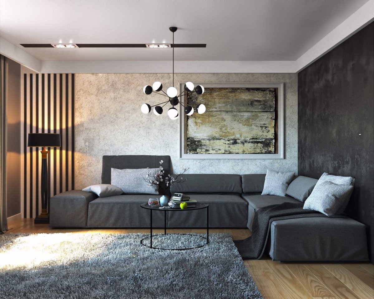 Гостиная холостяка