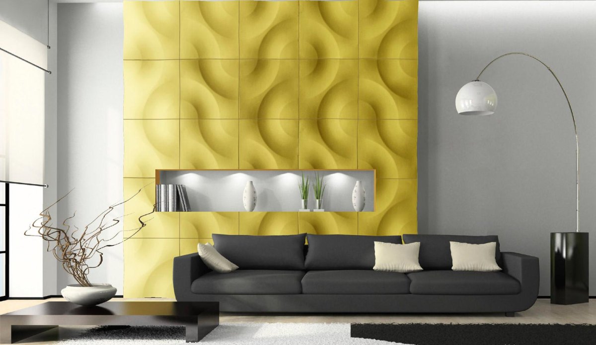 Гипсовая 3d панель "Аливия"