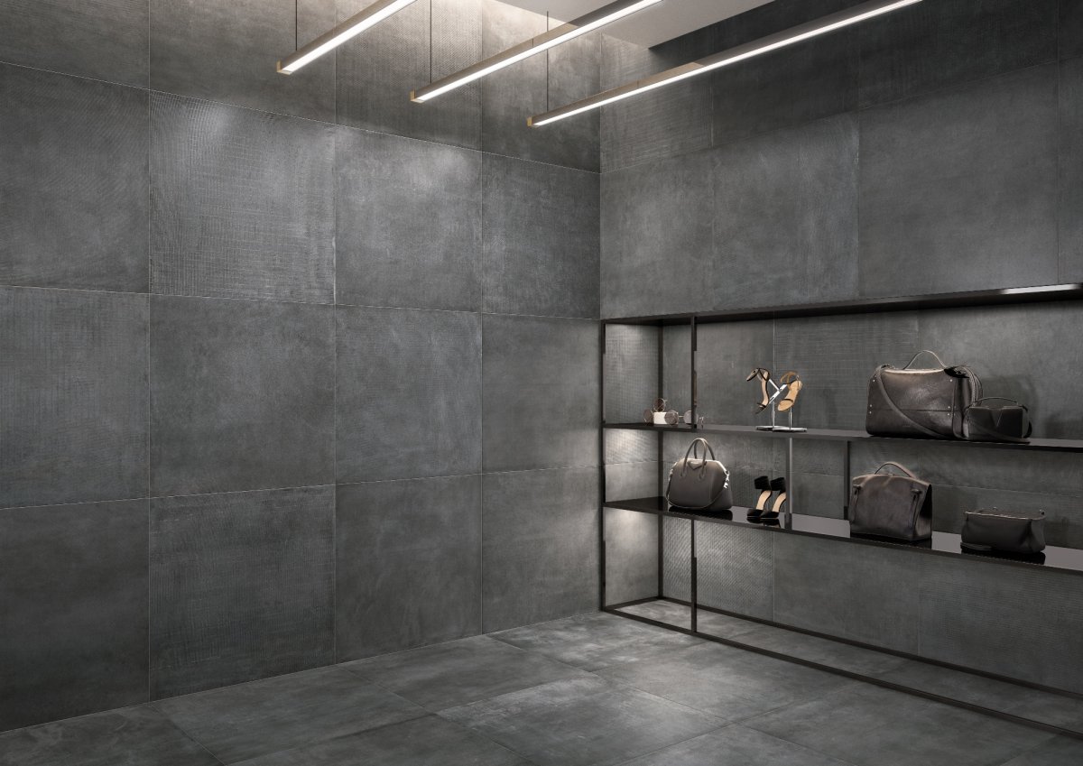 Керамогранит под бетон 1200х600