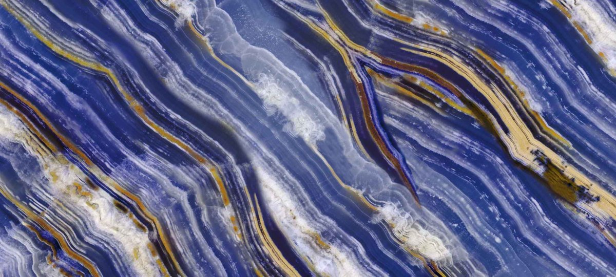 Голубой Оникс камень